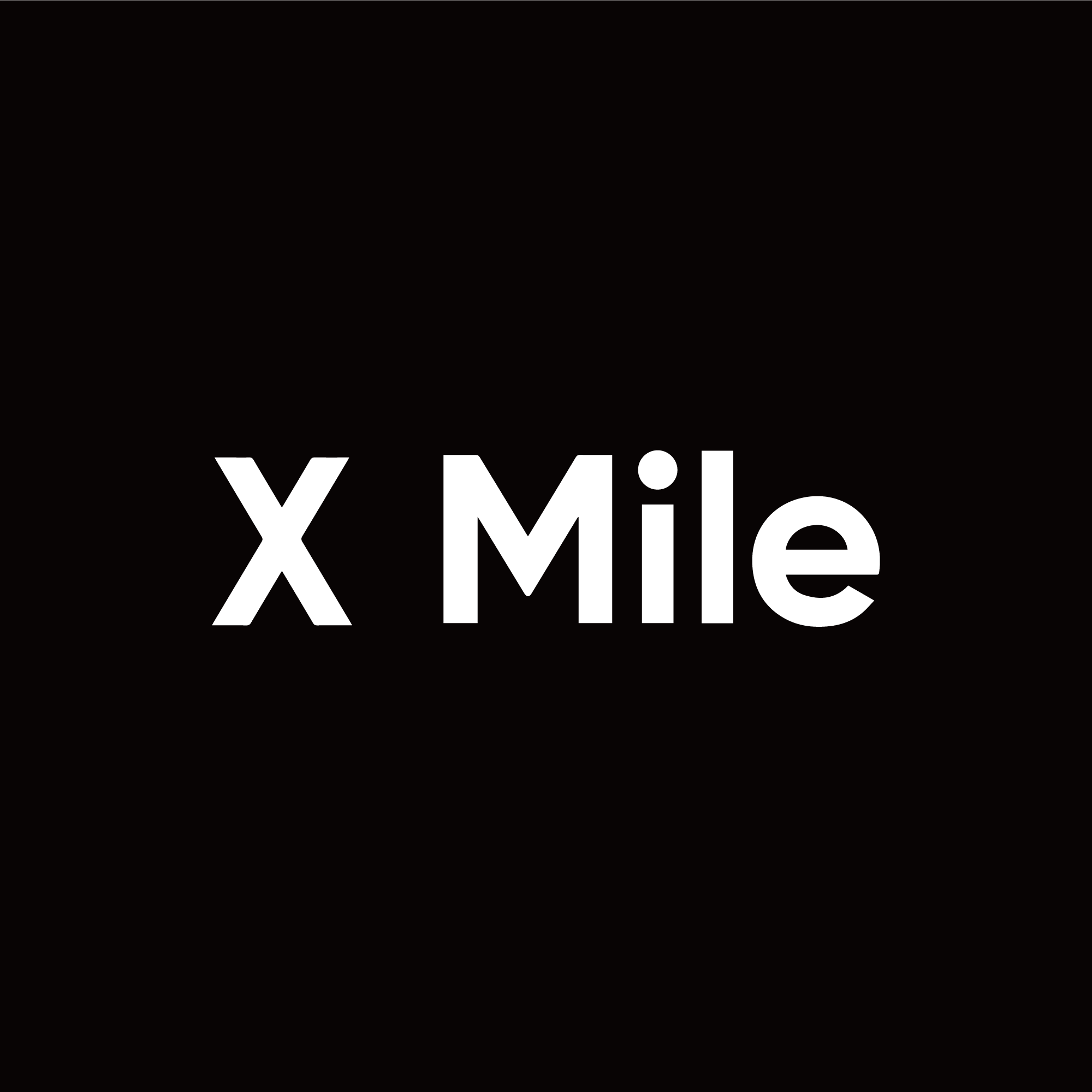X Mile ロゴ